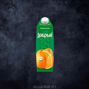 Сок Добрый (апельсин) 1 л
